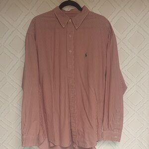 Polo Ralph Lauren Red Checkered Button Down Shirt